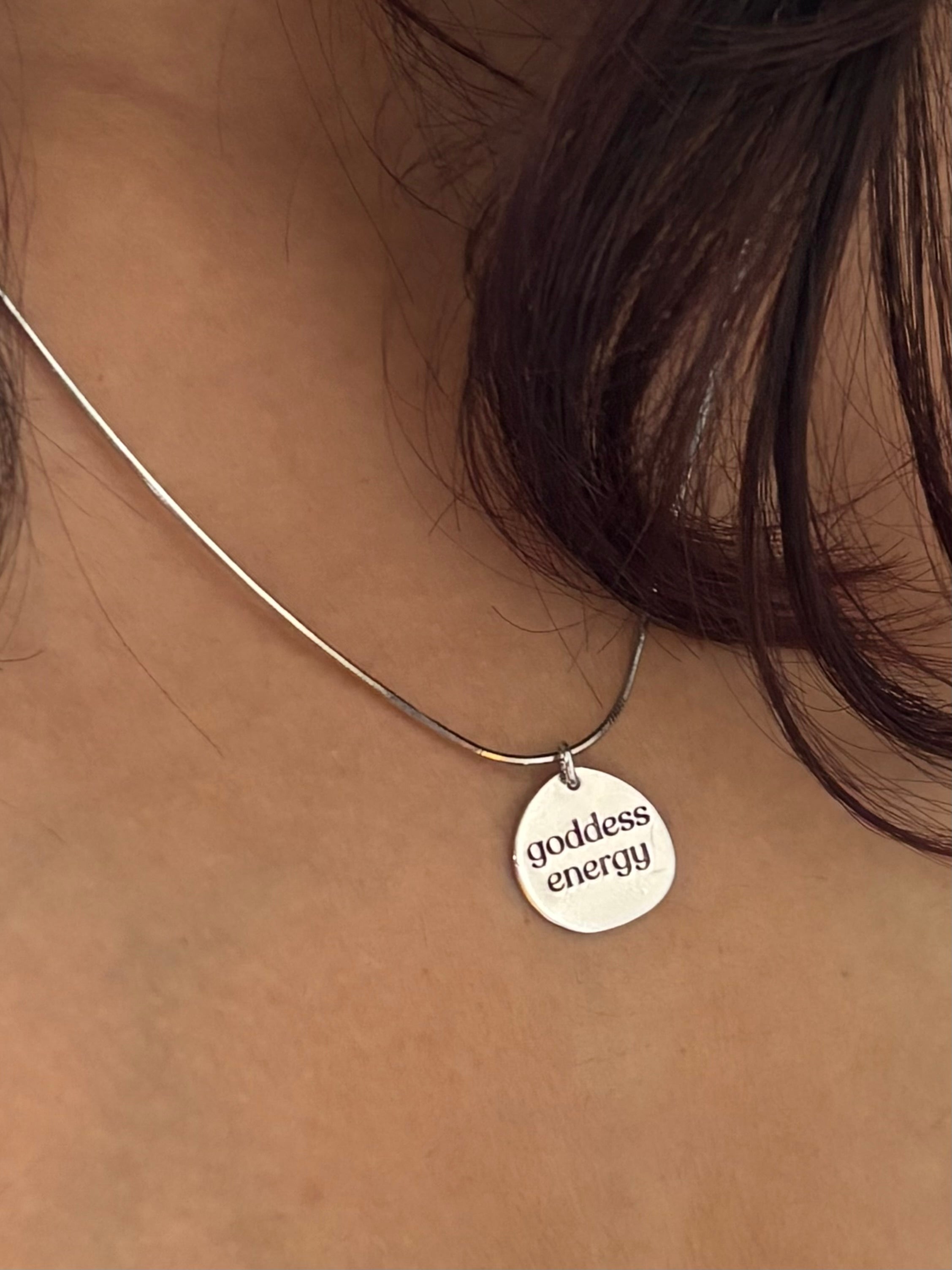 goddess energy necklace