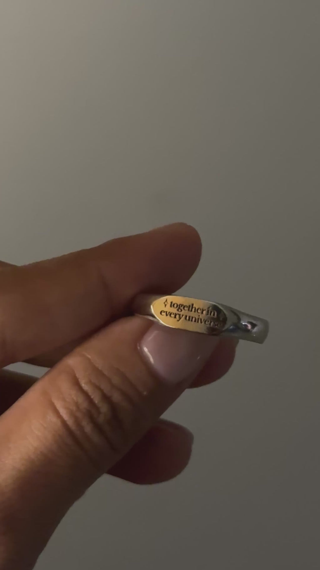 together in every universe ring