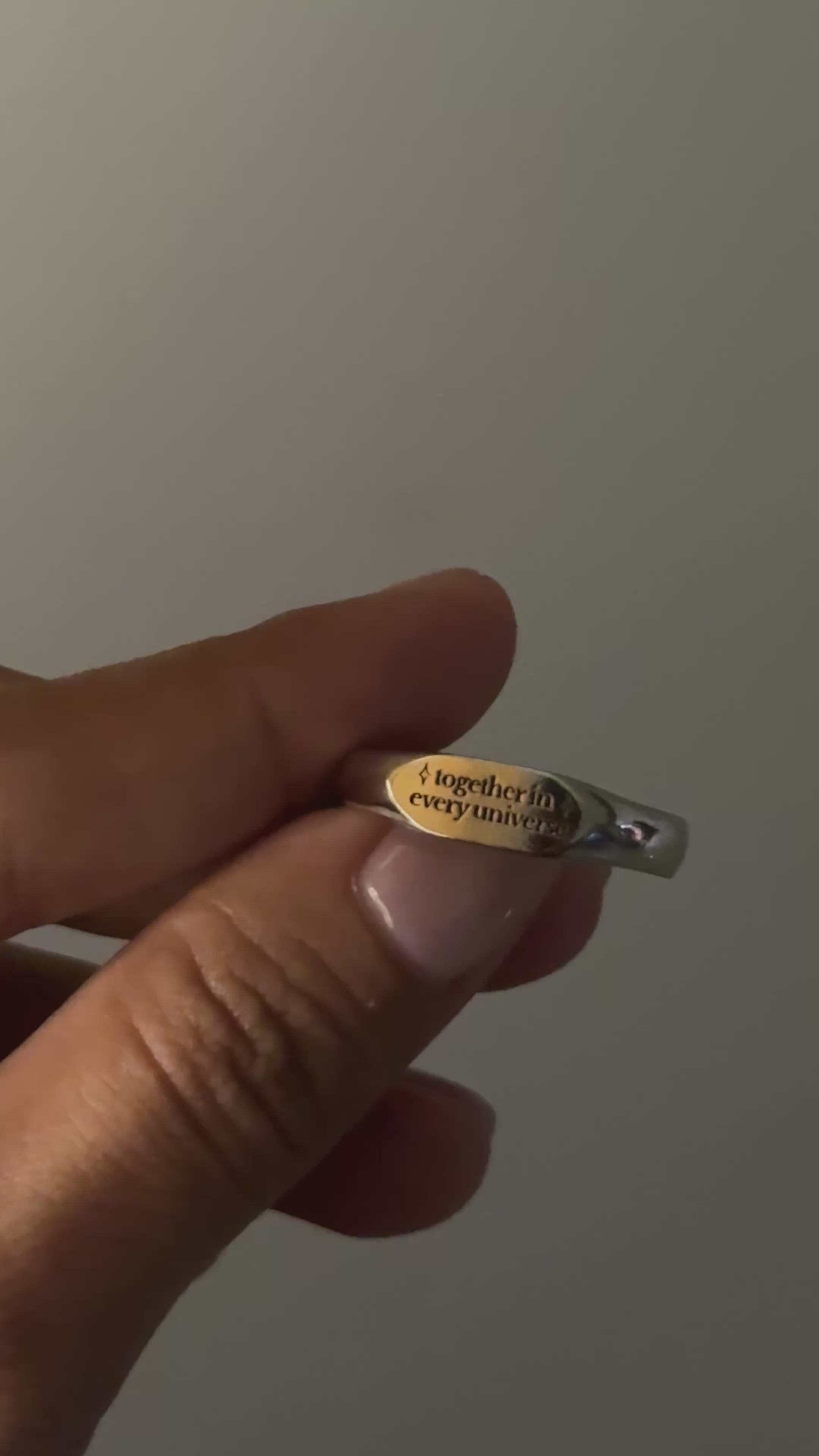together in every universe ring